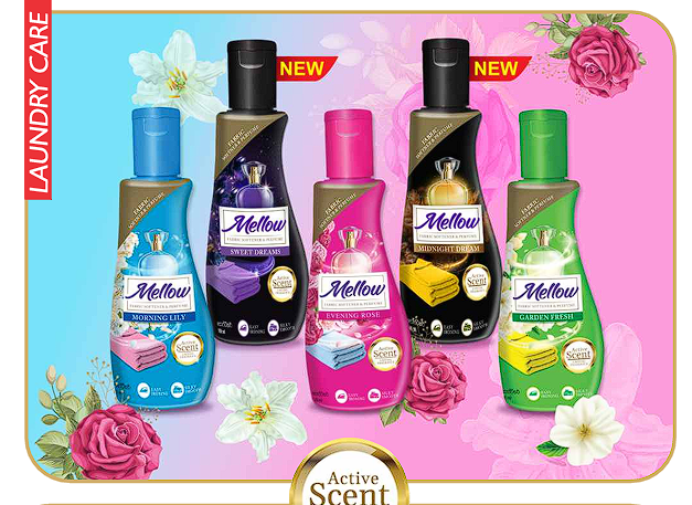 Mellow Fabric Softener Small Bottle